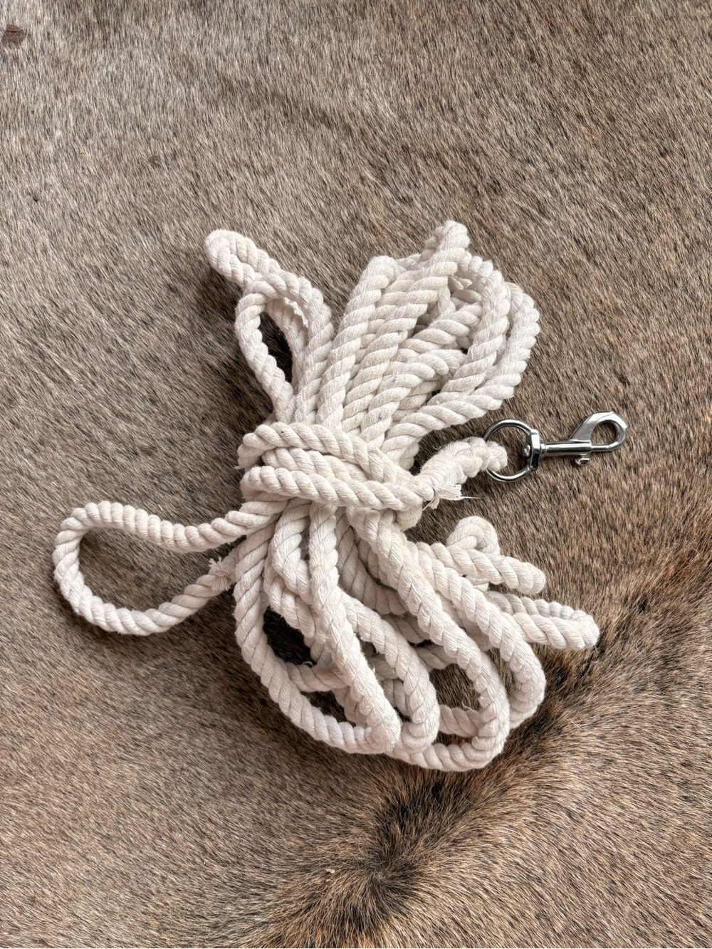 Cotton lunge line